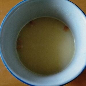 マグカップで作るオートミールのとろとろコーンスープ